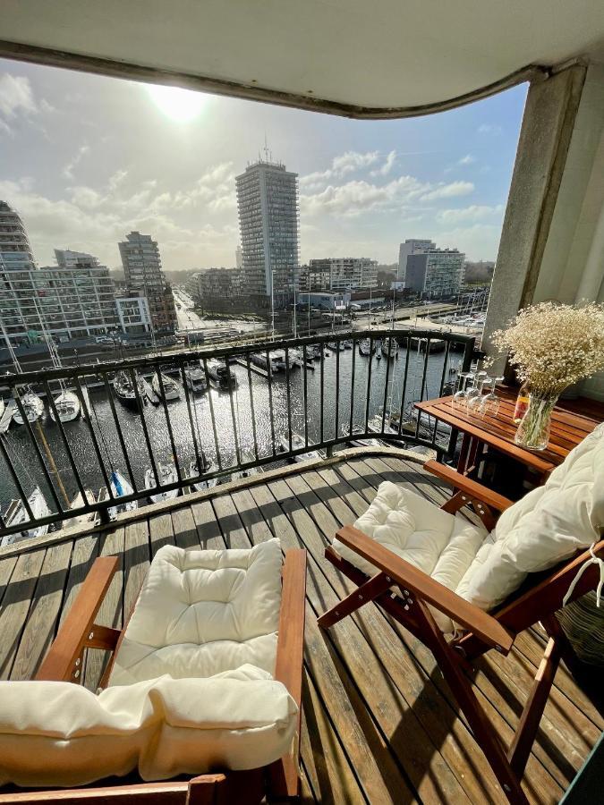 Maison Beaufort - Uniek Zicht Op De Jachthaven Ostende Kültér fotó